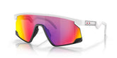 Gafas de Ciclismo Oakley BXTR Matte White/Prizm Road